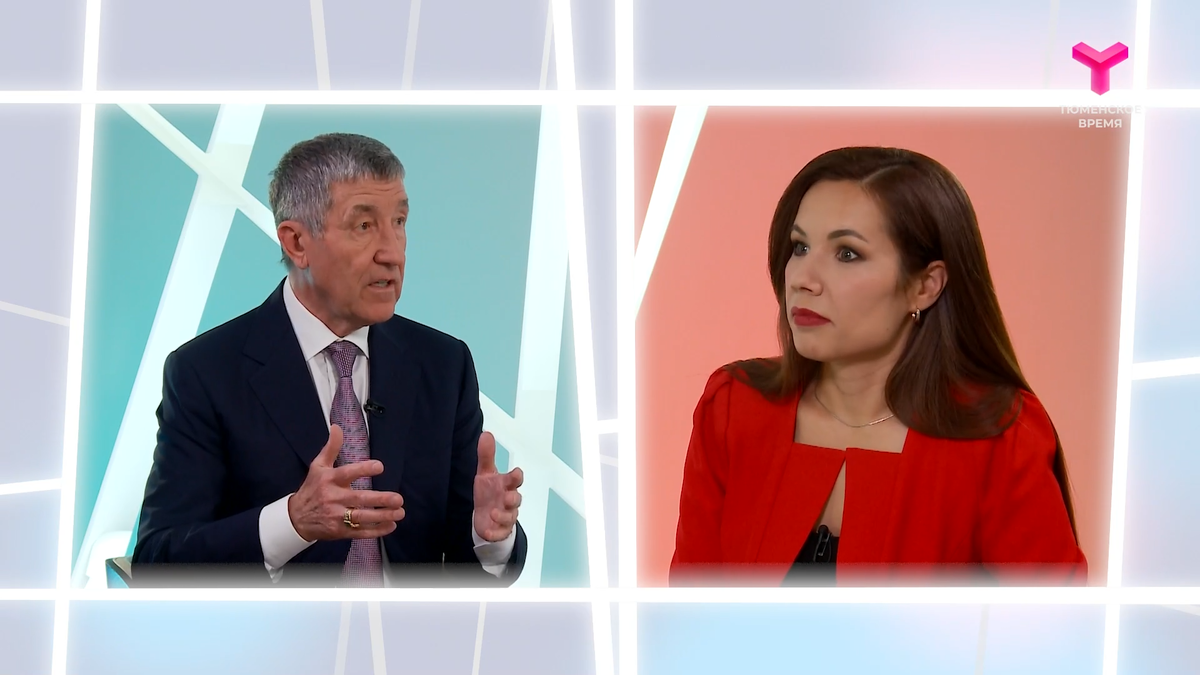 Кадр из интервью с Юрием Шафраником