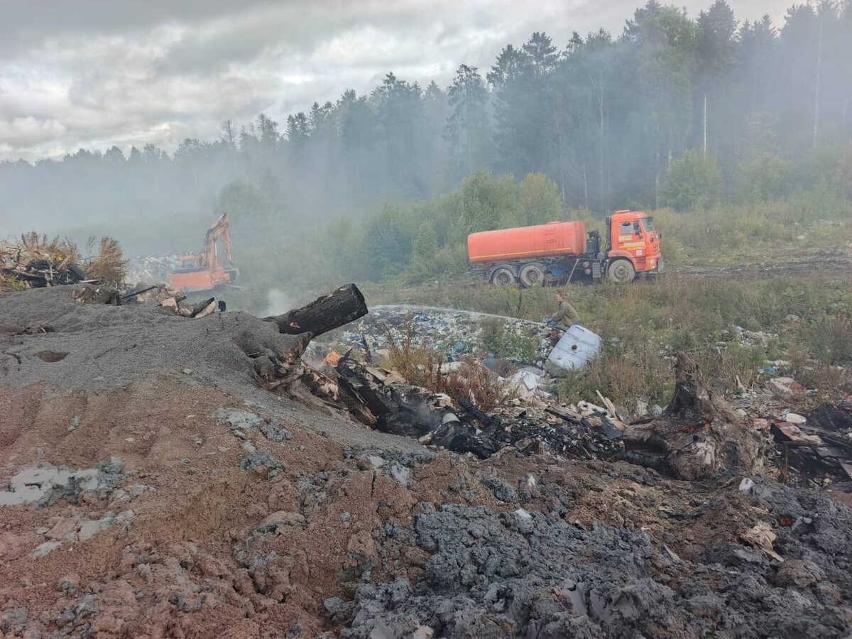    Фото: канал председателя Госкомитета Карелии по обеспечению жизнедеятельности и безопасности населения Олега Полякова/ Телеграм