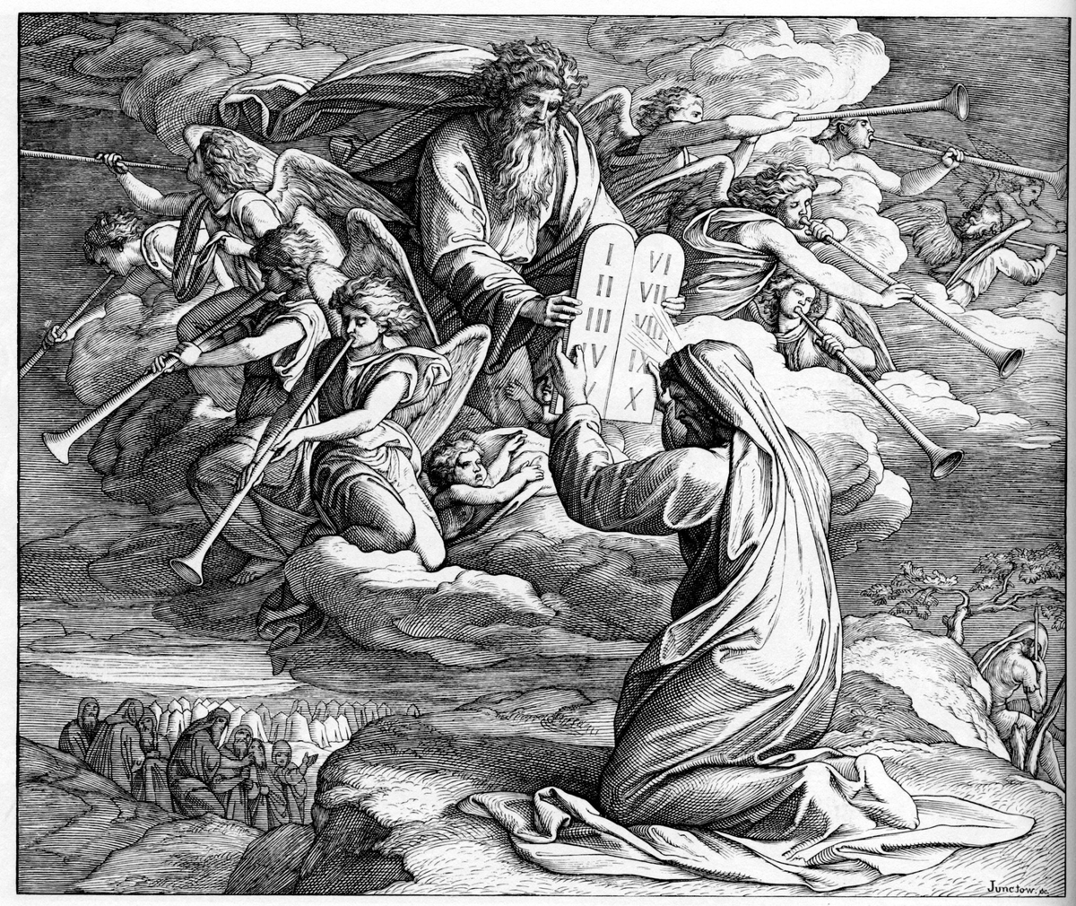 Источник: Десять заповедей - Шнорр фон Карольсфельд Юлиус, https://azbyka.ru/art/desyat-zapovedej/