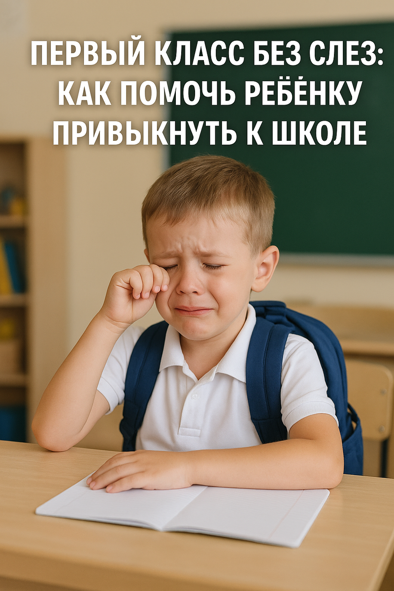 Первый класс без слёз: как помочь ребёнку привыкнуть к школе#