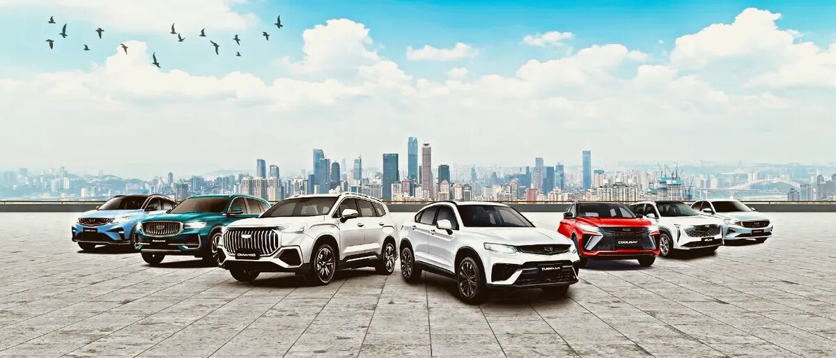 Haval, Chery, Geely, Dongfeng.