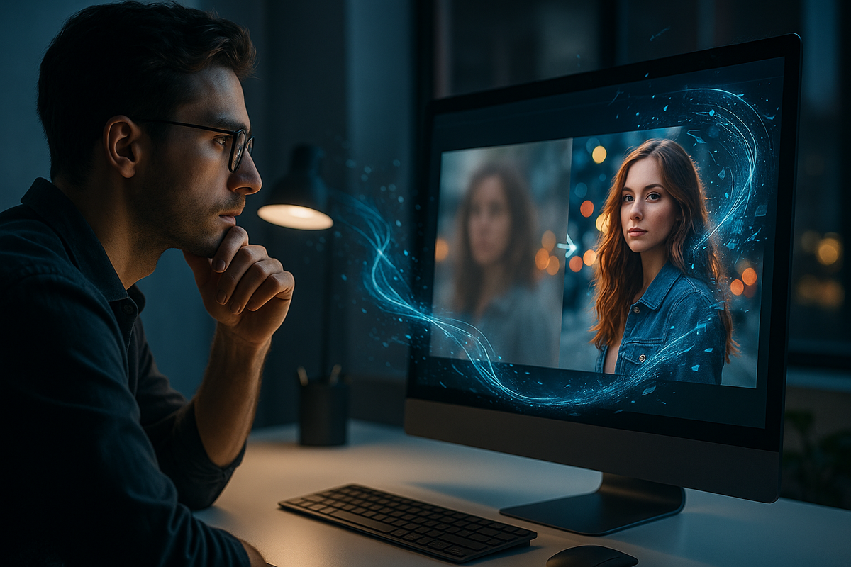 Let's Enhance позволяет увеличить качество и разрешение изображений с помощью искусственного интеллекта. Отличный инструмент для фотографов, дизайнеров и маркетологов, которым нужны четкие и яркие визуалы. 