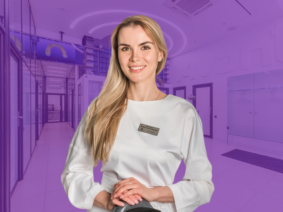 Врач ортодонт клиники "Авантис" Мария Александровна Выходцева. Выпускница Московского государственного медико-стоматологического университета имени А.И. Евдокимова (МГМСУ имени А.И. Евдокимова), 2018 г. В настоящее время совмещает лечебную работу с научной деятельностью, соискатель ученой степени кандидата медицинских наук.