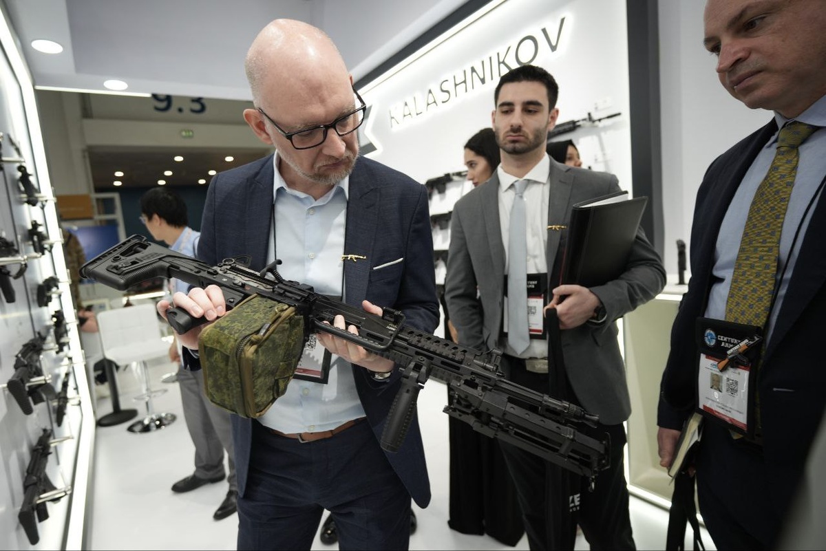     Пулемёт РПЛ-7 на выставке IDEX 2025 / Концерн «Калашников»