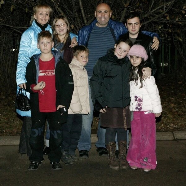    Все дети Валерии и Иосифа Пригожина. Фото: соцсети