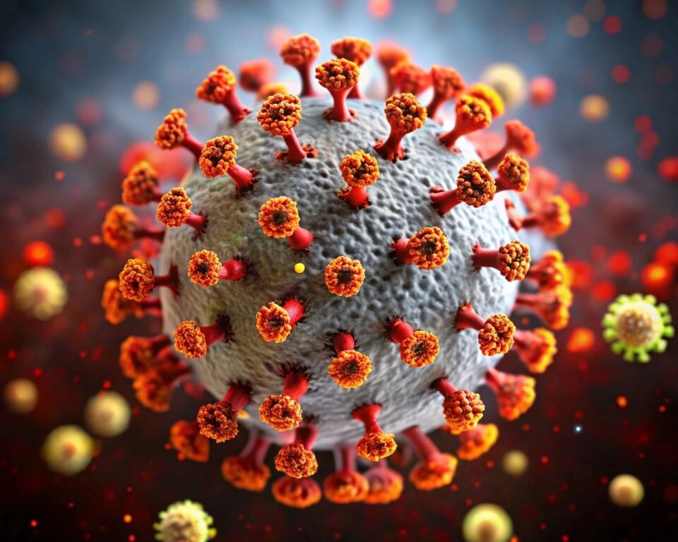    Коронавирус. Ковид. Источник: нейросеть Recraft