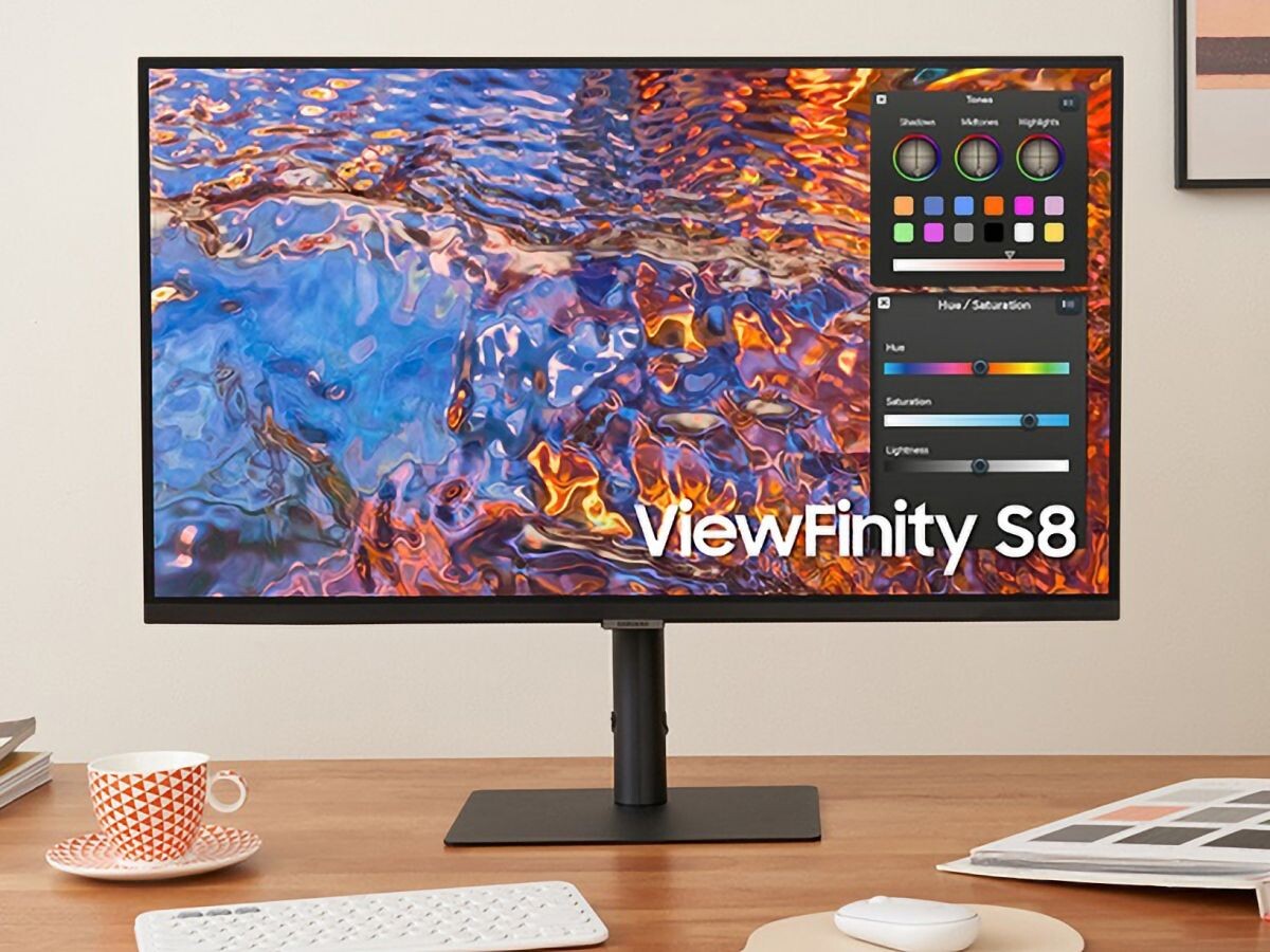   Samsung представила 37-дюймовый монитор ViewFinity S8