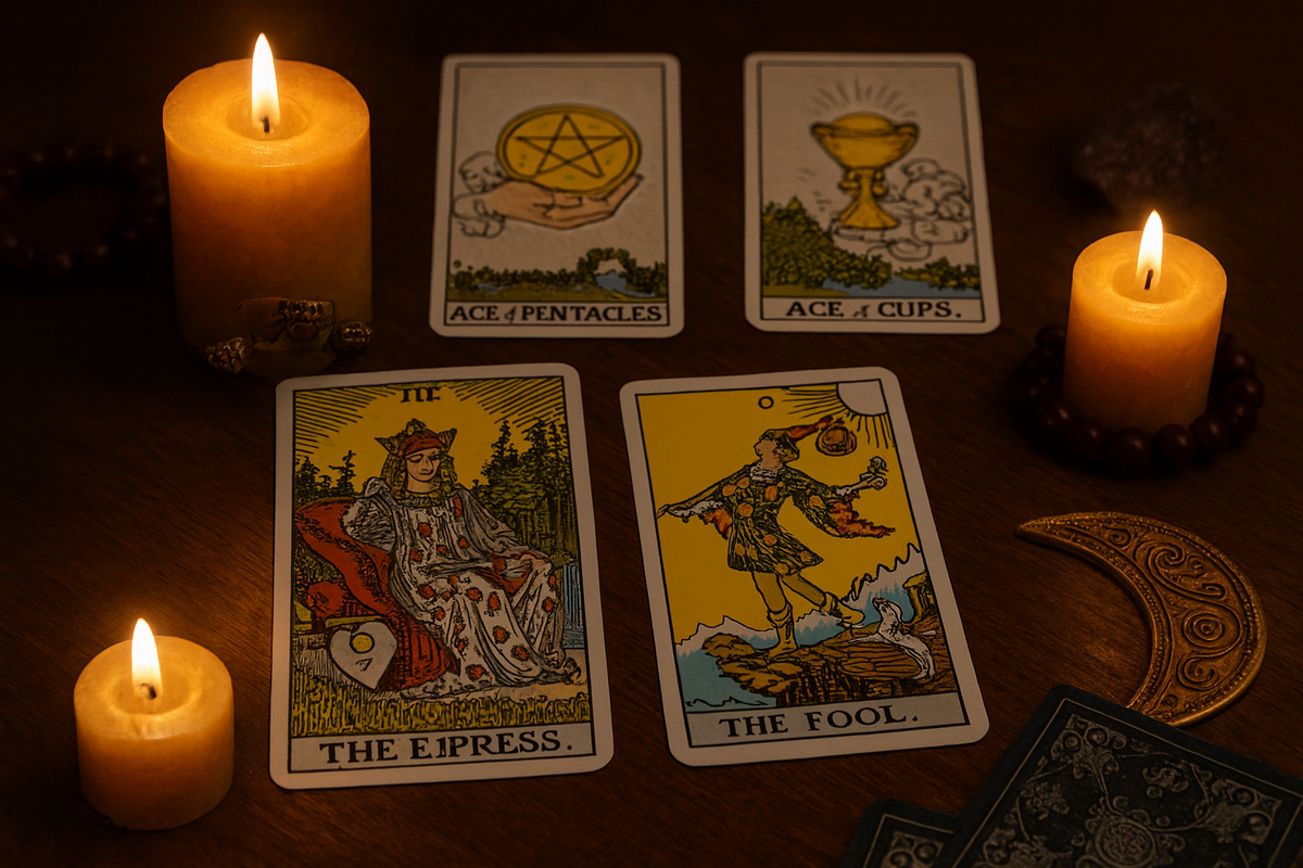 Старшие арканы и тузы в раскладе 