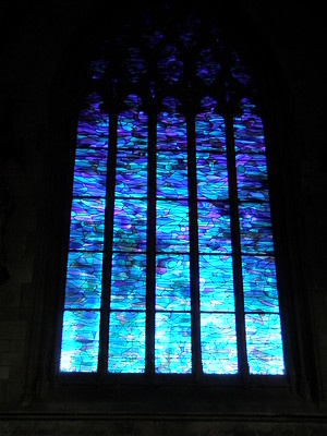 Манессье. Великая суббота. Витраж. 1982-1993.