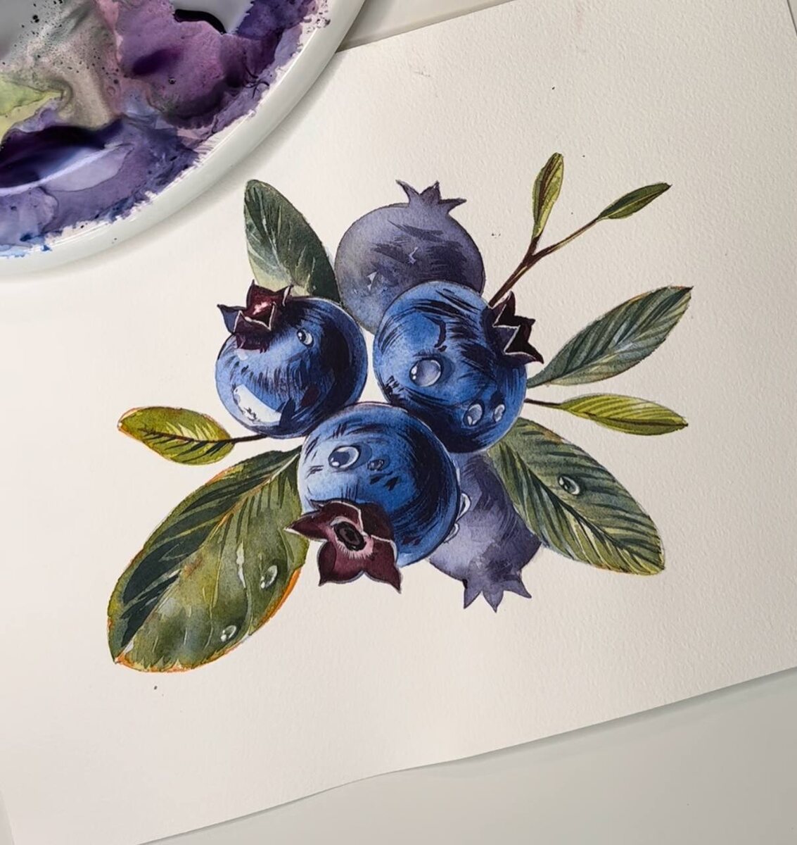 Акварельная иллюстрация 