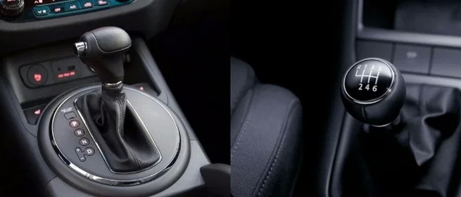 селекторы перключения передач - АКПП и МКПП, они бываю разные, это просто пример.