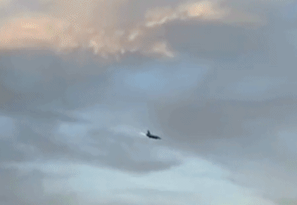 Крушение истребителя F-16 польских ВВС