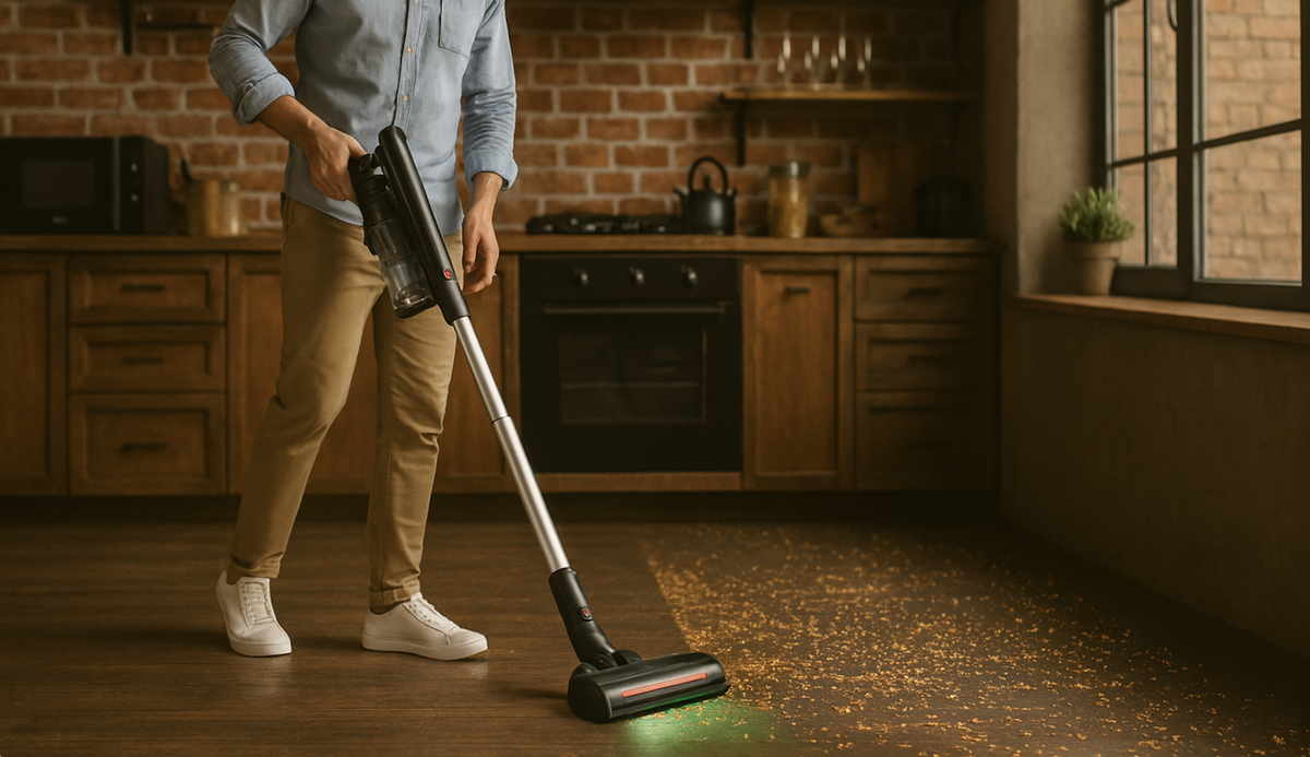 Вертикальный пылесос для дома