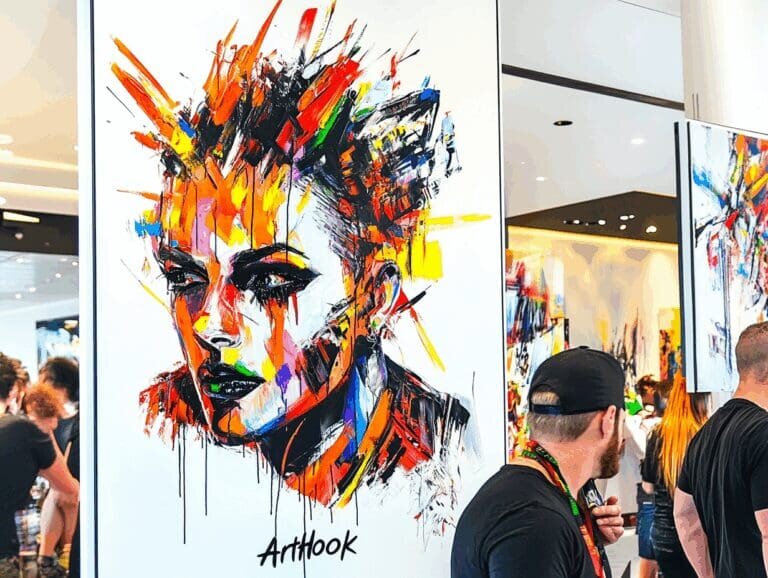    Оформление зала картинами на мероприятие: 10 креативных идей для создания незабываемой атмосферы Art-Hook.Ru