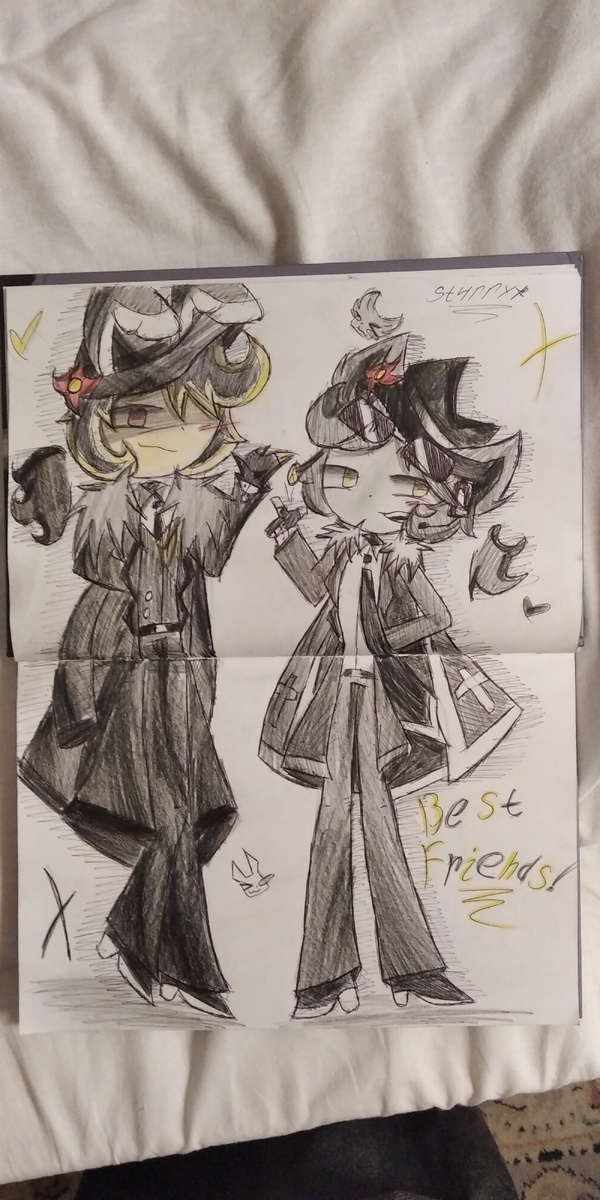 Рисовала 2 дня😁👍