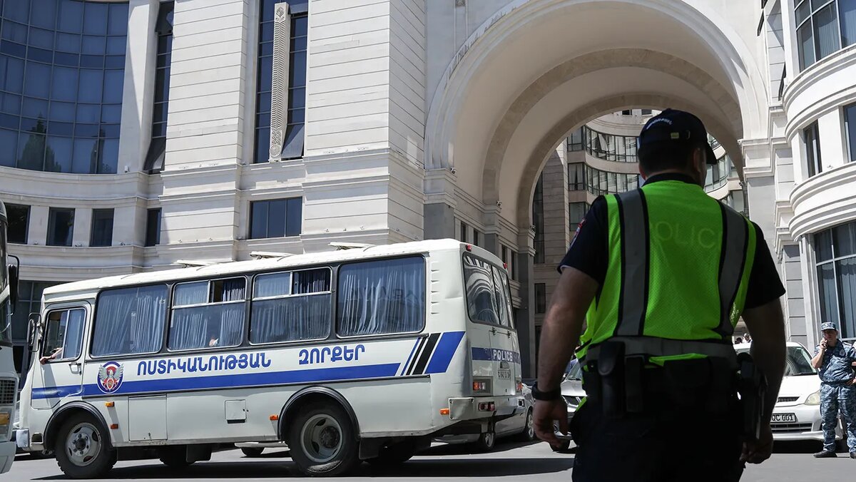   Александр Патрин / ТАСС- Архивное фото. Здание МИД Армении в Ереване, Армения