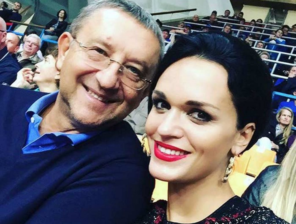 Анатолий Данилицкий и певица Слава. Фото: соцсети