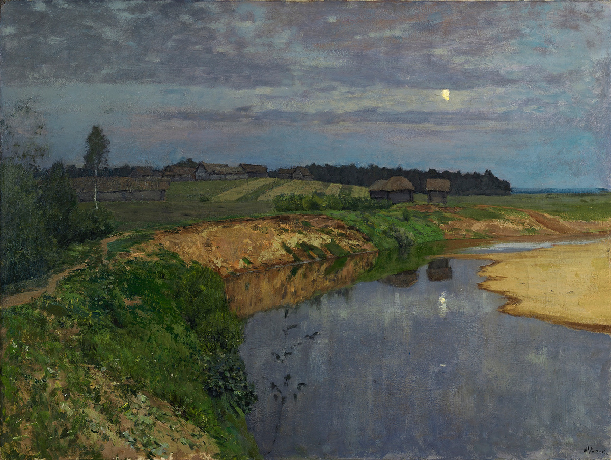 Исаак Левитан «Тишина», 1898 год