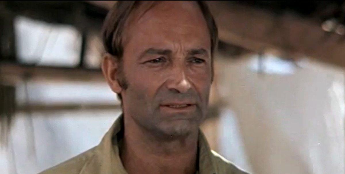 Кадр из кинофильма "Бешеное золото", 1976 г., режиссер и сценарист Самсон Самсонов, композитор Эдуард Артемьев (скриншот)