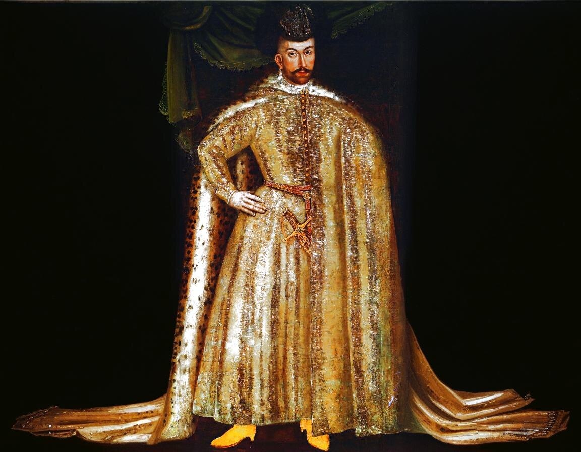 Портрет работы неизвестного польского художника, конец XVI — начало XVII века. Находится в коллекции портретов Несвижского замка Радзивиллов.