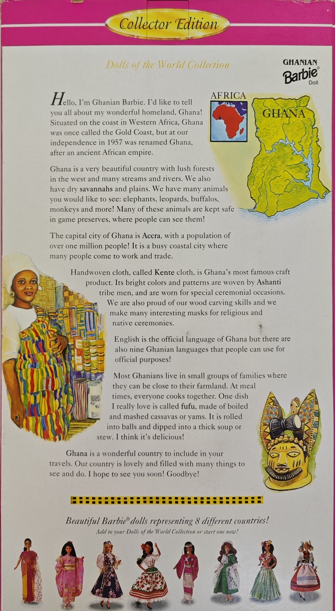Барби Народы мира Гана