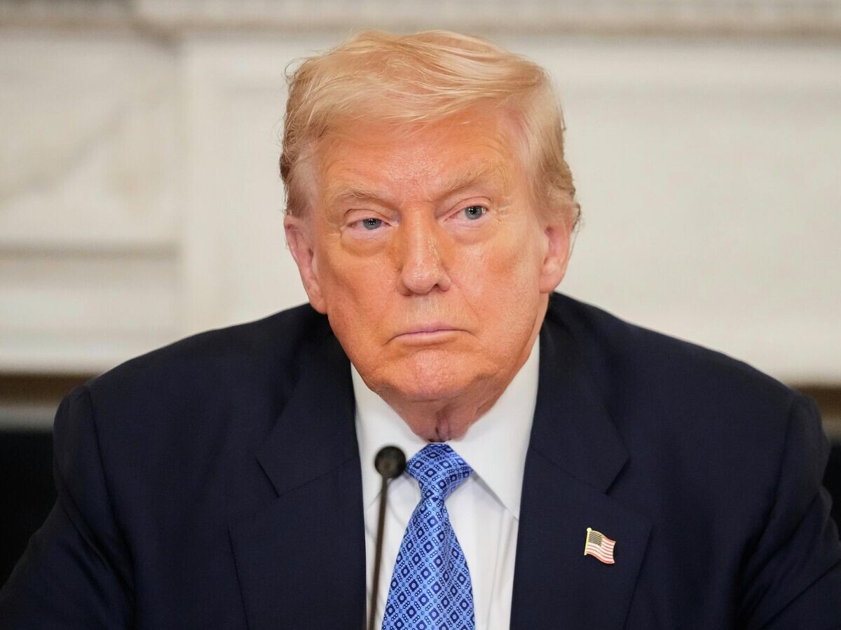    Президент США Дональд Трамп© AP Photo / Mark Schiefelbein