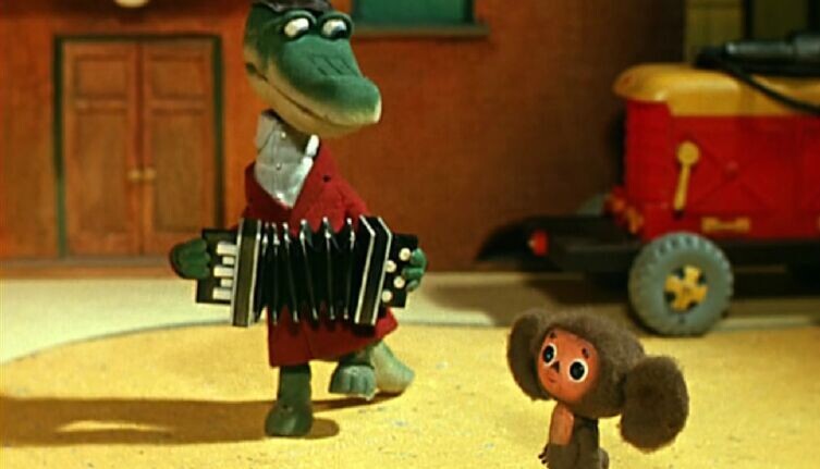     Кадр из мультфильма «Чебурашка», студия «Союзмультфильм», 1971 г.