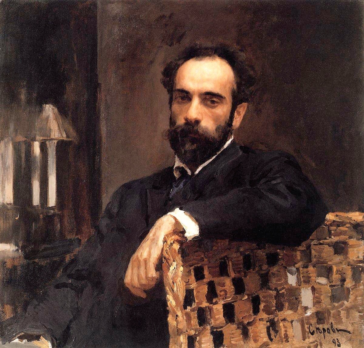    В. Серов. Портрет И.И. Левитана. 1893 / wikipedia.org