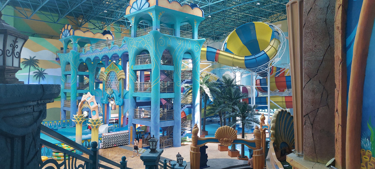 Аквапарк Восток в Хуньчуне.