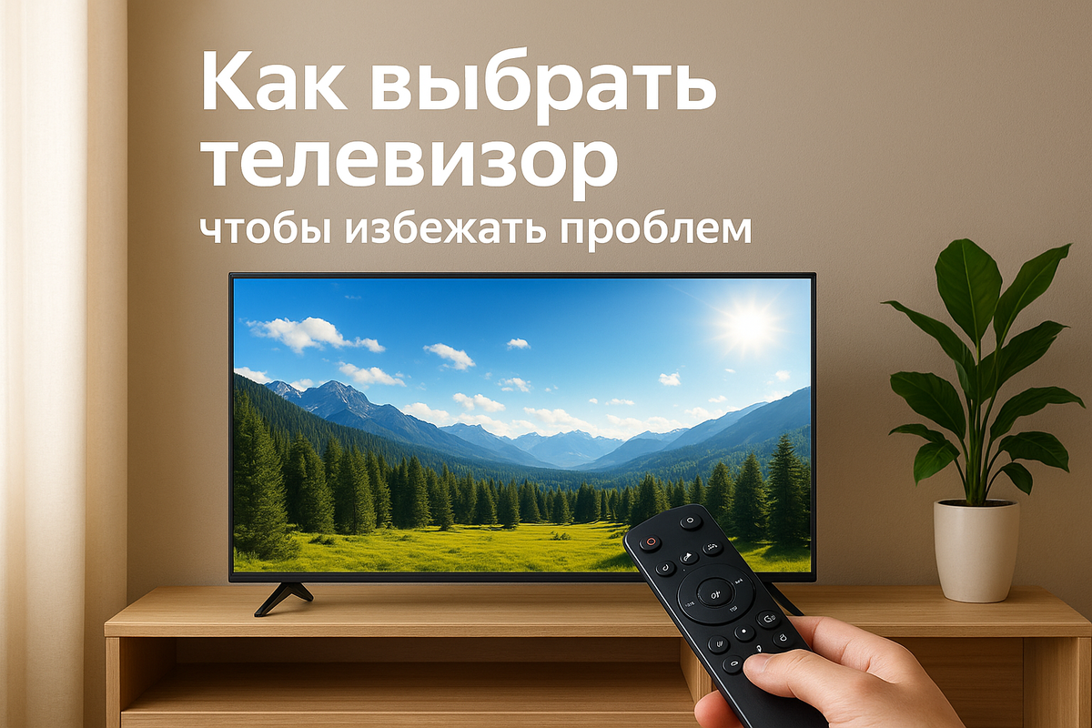 Как выбрать телевизор, чтобы избежать проблем
