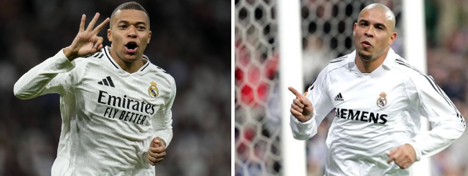 Килиан Мбаппе и Роналдо Назарио