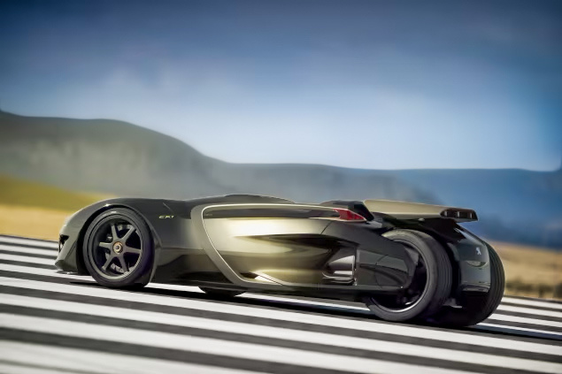 Футуристический Peugeot EX1 впечатляет обводами, словно "маленький Бэтмобиль" — стремительный, дерзкий и явно созданный не только для дорог, но и для рекордов. Фото: открытые источники 