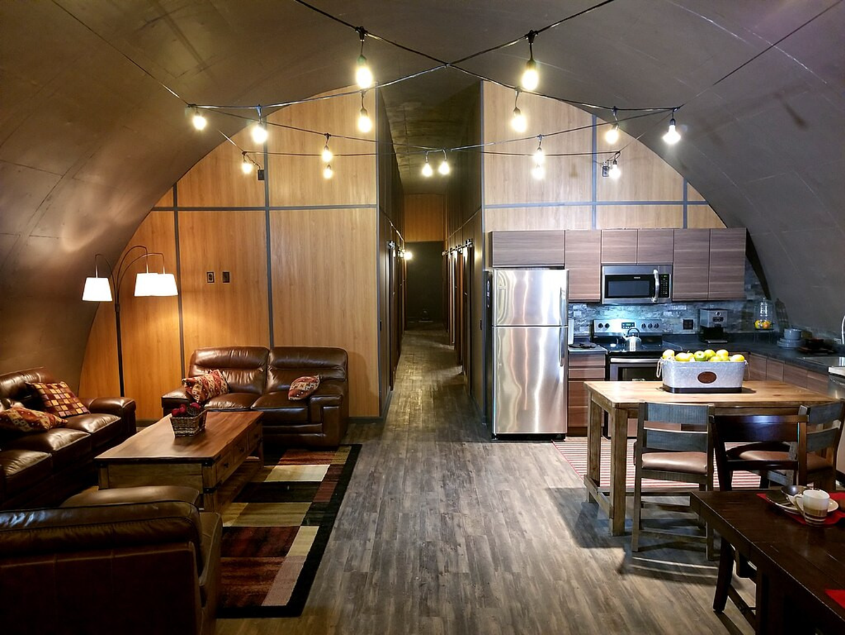 Подземная «квартира» на базе бывшего арсенала Black Hills Ordnance Depot (1942–1967). Фото: VigilanteScout, Wikimedia Commons