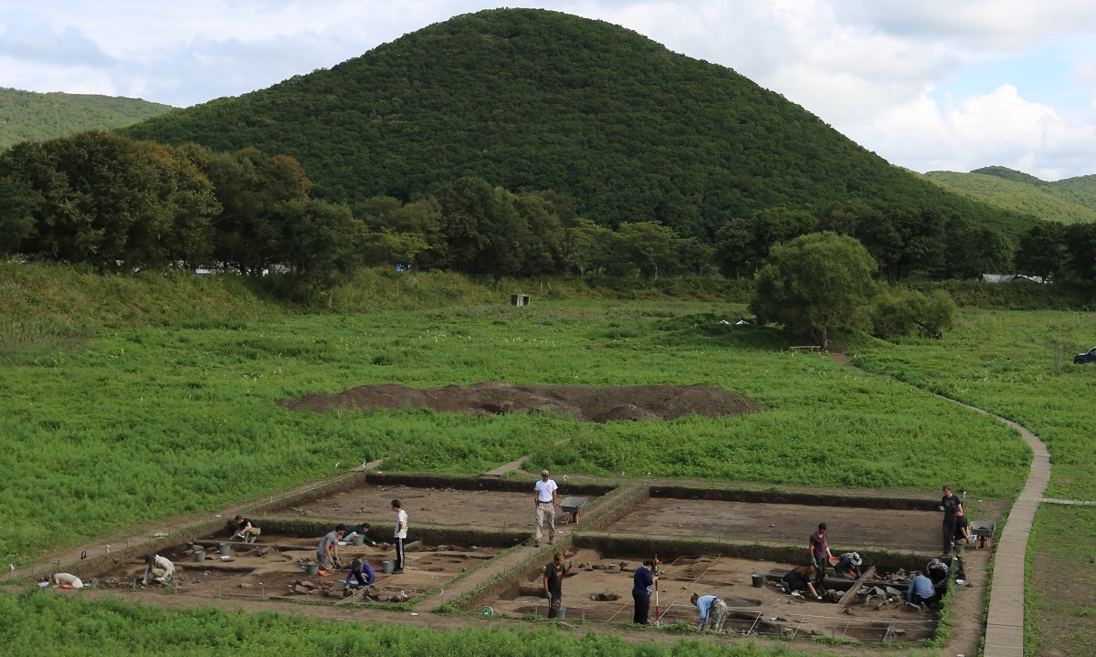 Раскопки городища в Приморье. Фото "Примгазета".