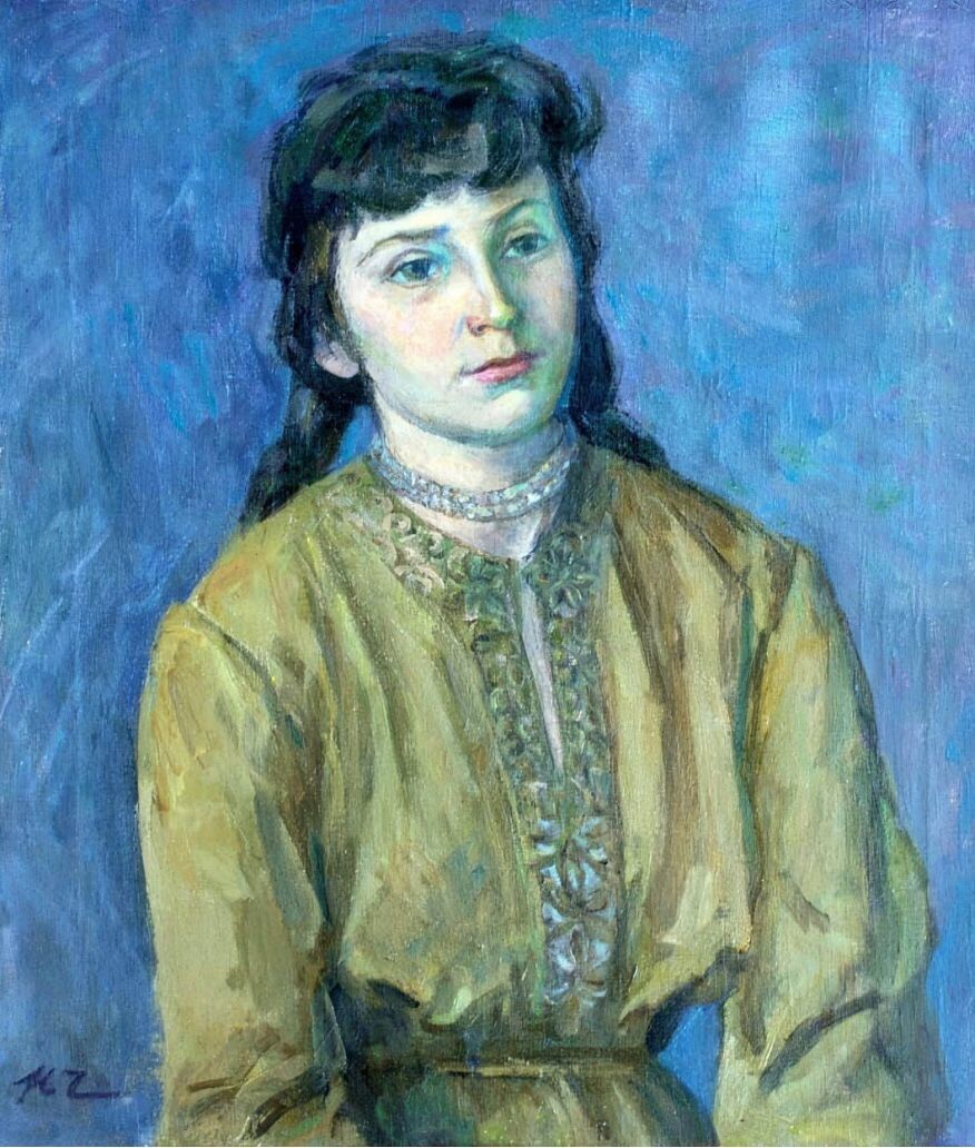 Николай Чернышёв. «Портрет дочери Екатерины». 1954