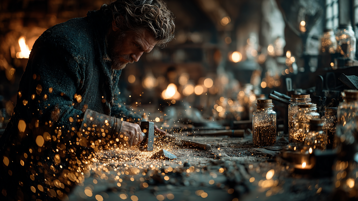 Мастер кует из темной материи