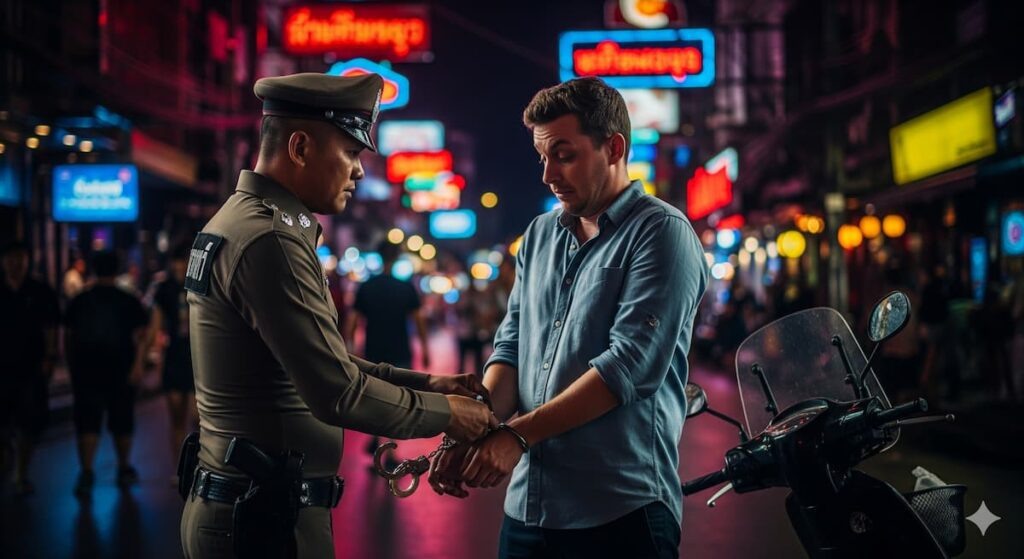    Иностранца задержали за кражу мотоцикла в Паттайе