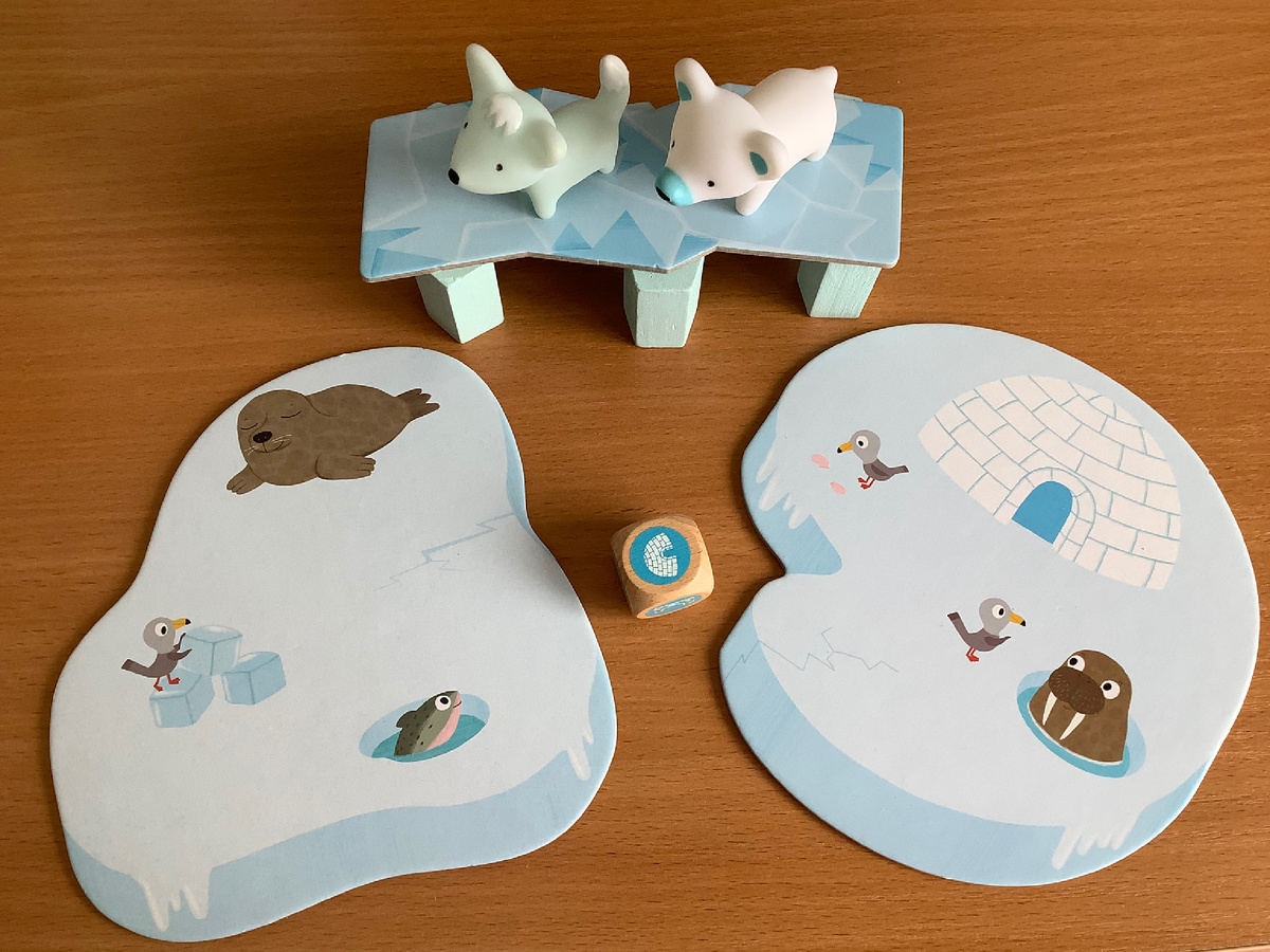 Песец и медвежонок в опасности ⚠️ 