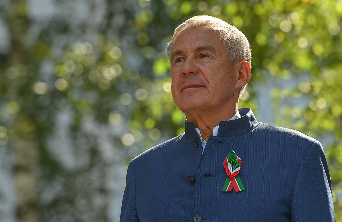 Раис Татарстана Рустам МиннихановФото: rais.tatarstan.ru