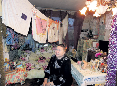 Наталья Назарова на своей кухне