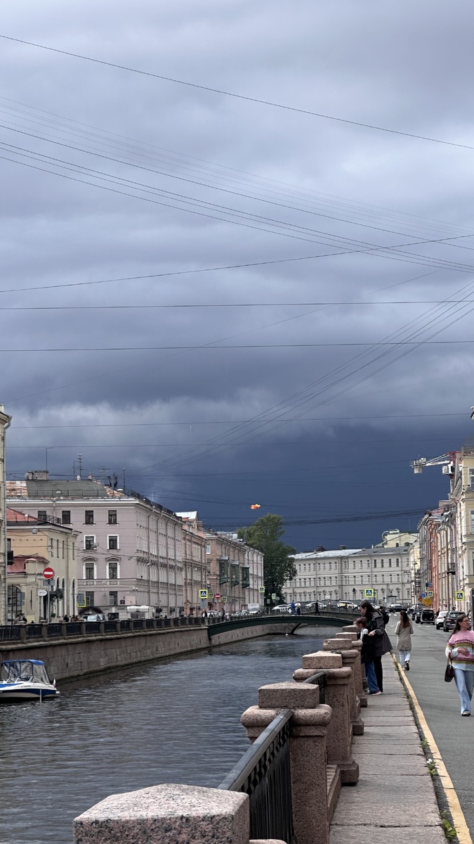 Мучной мост и туча