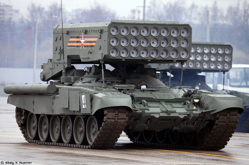 Всё, что находится сверху, служит одной цели: точная доставка термобарических и зажигательных боеприпасов в заданную точку.