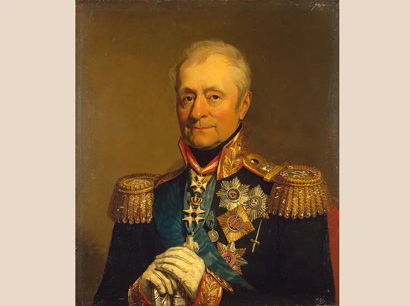   Леонтий Леонтьевич Беннигсен (1745–1826), русский граф, генерал от кавалерии. Портрет работы Джорджа Доу