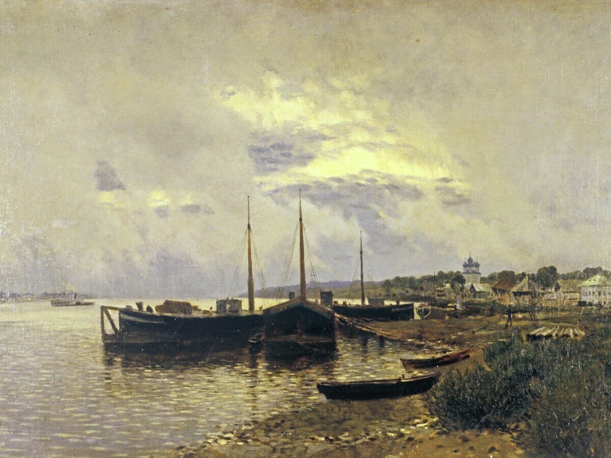    Картина И. Левитана "После дождя. Плес"© РИА Новости / Андрей Соломонов