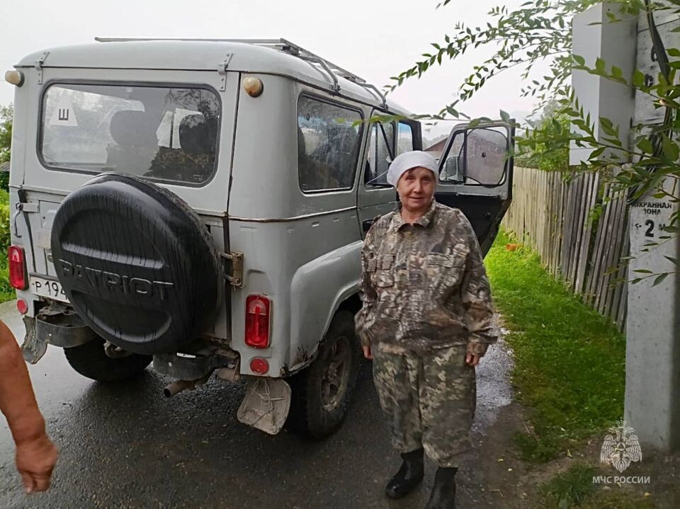    Потерявшаяся сельчанка. Источник: МЧС Алтайского края