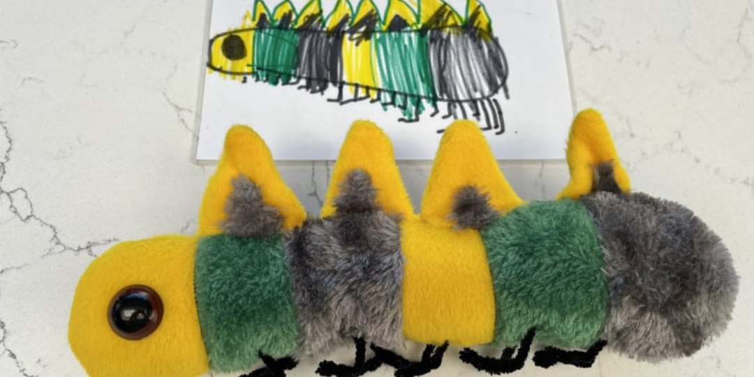 Учительница делает плюшевые игрушки по рисункам своих учеников: 10 лучших созданий