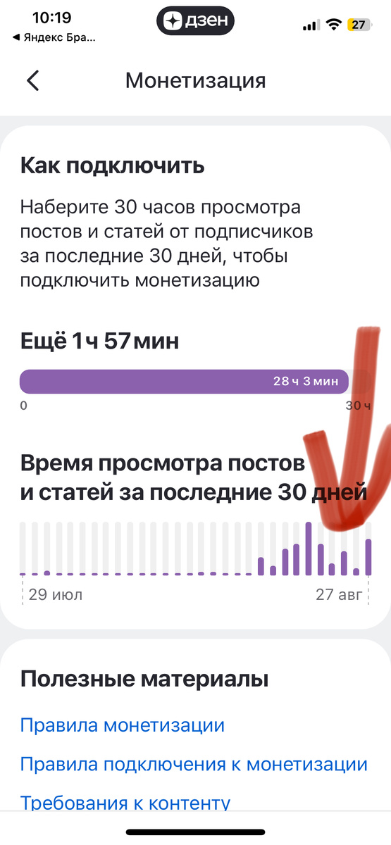 Вот в эти дни я не размещала статьи и из-за этого сильно просел график