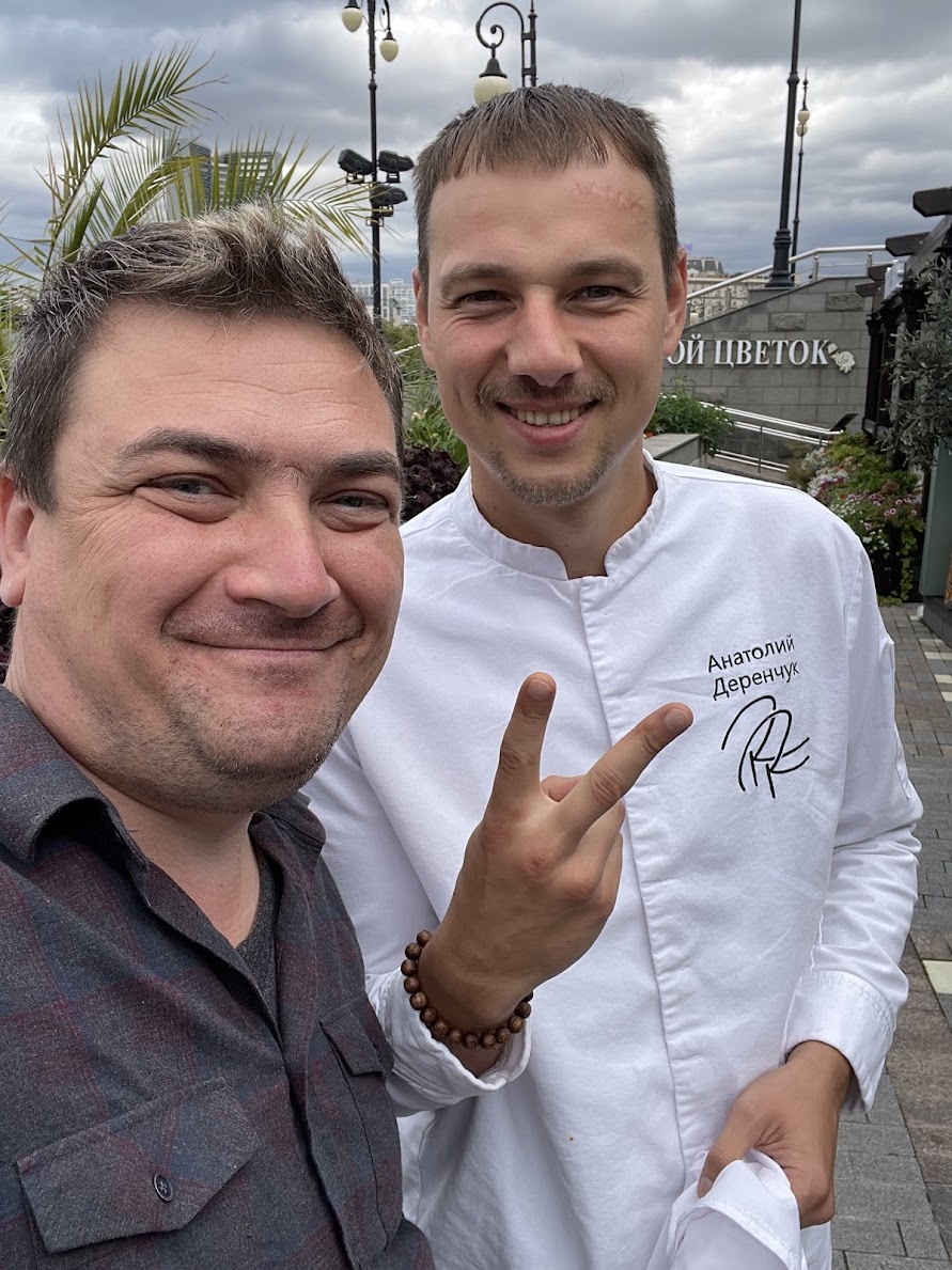 Я и Анатолий Деренчук