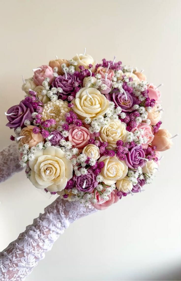 Букет из свечей