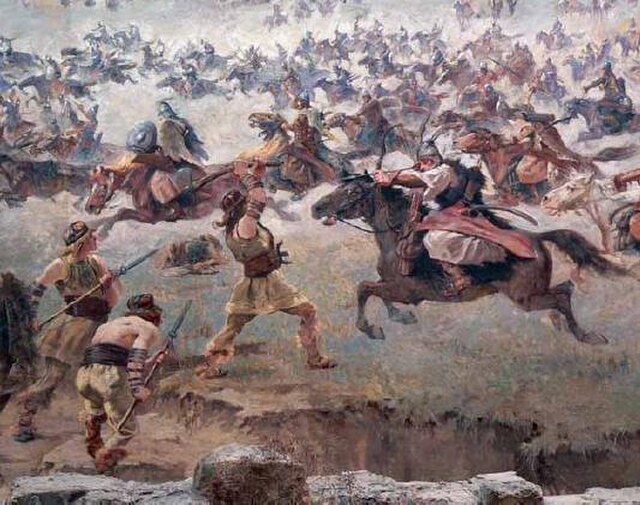 Венгерские воины. Фото является общественным достоянием.